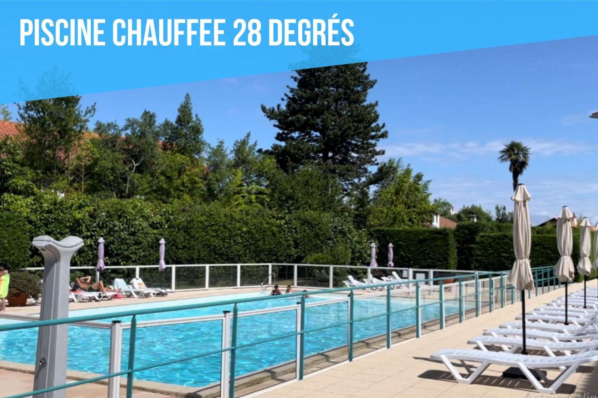 Caprozion-Erosoa-T1-Piscine-Clim Appartement Ciboure Buitenkant foto